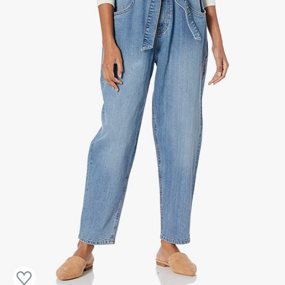 Amazon's "The Drop" NWT paper bag jeans